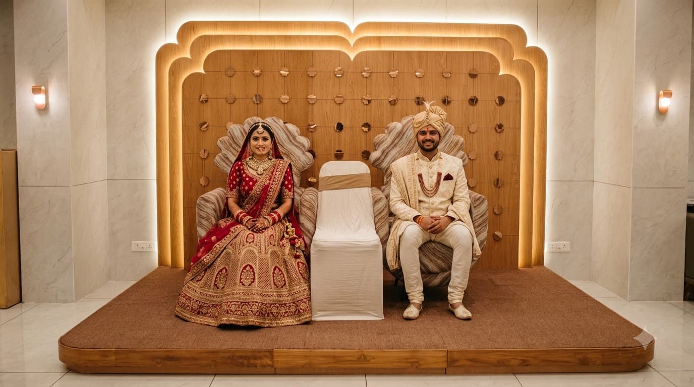 Elegant Wedding Stage